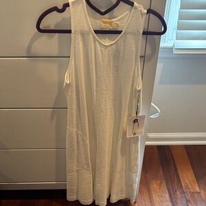Nation White Sleeveless Dress XS